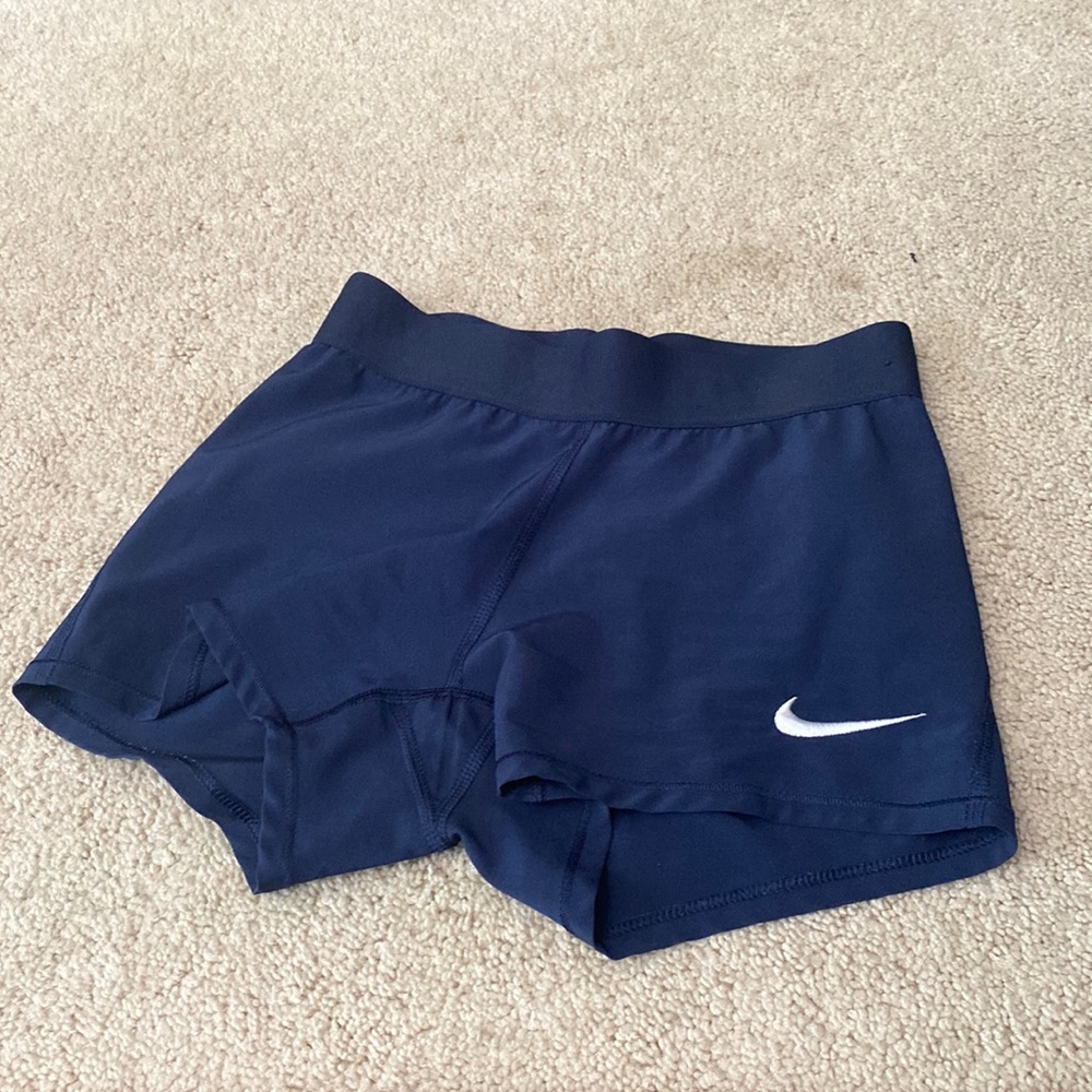 Blue Nike spandex